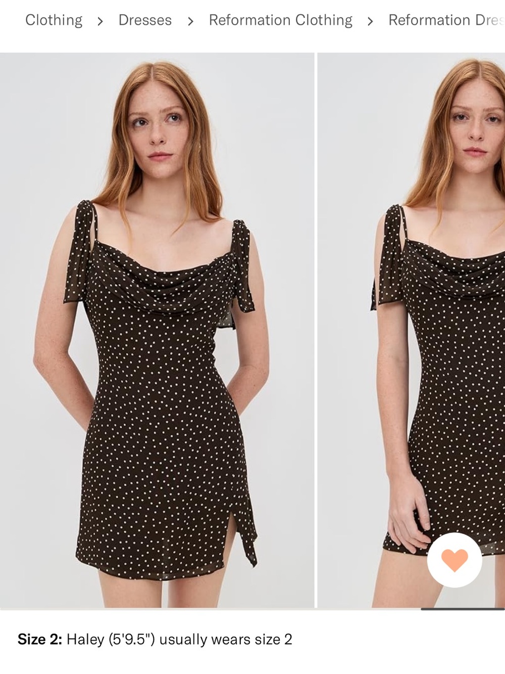 NWT Reformation Dorsia Dress - Picture 3 of 6
